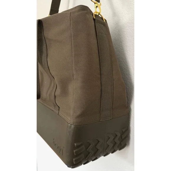 BOGG Boat Bag by Bogg Bag Olive Green Double Handles Adjustable Shoulder Strap - Picture 5 of 16